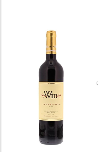 WIN Tempranillo  Rode wijn zonder alcohol