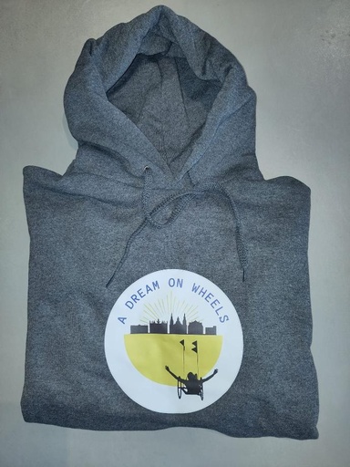Grijze Hoodie: A dream on wheels